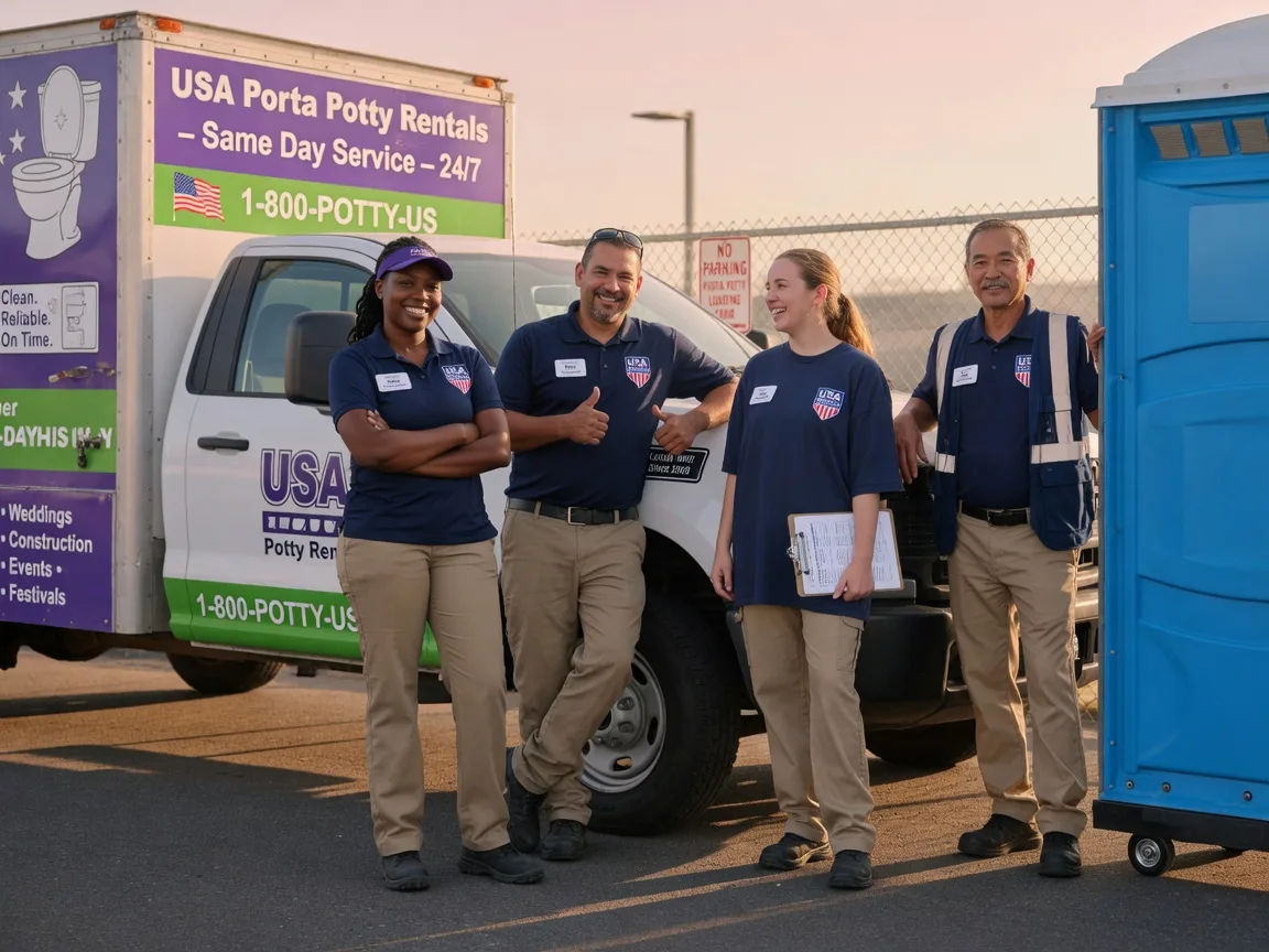 Porta Potty Rental company in Lillie, LA